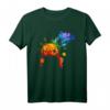 Farbfrohes Axolotl Splash Art Tierliebhaber T-Shirt – Lustiges Schwanzlurch Motiv für Aquaristik- und Amphibienfans, perfekte Geschenkidee