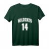 Wildcats 14 Jersey T-Shirt Tank Top - Rotes Basketball Fanshirt mit Weißem 14 - Klassisches Wildcats Teamshirt