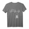 Tarantula Spinnen Mama Papa Herzschlag T-Shirt – Lustiges Tierdesign für Weihnachten, Valentinstag & Geburtstage