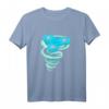 Fidget Spinner Tornado T-Shirt - Trendiges Geschenk für Spinner-Fans und Stressabbau, Perfekt zum Geburtstag