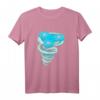 Fidget Spinner Tornado T-Shirt - Trendiges Geschenk für Spinner-Fans und Stressabbau, Perfekt zum Geburtstag