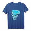 Fidget Spinner Tornado T-Shirt - Trendiges Geschenk für Spinner-Fans und Stressabbau, Perfekt zum Geburtstag