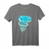 Fidget Spinner Tornado T-Shirt - Trendiges Geschenk für Spinner-Fans und Stressabbau, Perfekt zum Geburtstag
