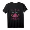 Nur ein Mädchen das Spinnen liebt - Arachnide Geschenk Spinne T-Shirt für Tierliebhaber & Spinnenfans, perfekt zu Halloween, Weihnachten & Geburtstags