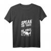 Damen Tierschutz T-Shirt mit V-Ausschnitt - Spreche Für Diejenigen Die Keine Stimme Haben, Süße Geschenkidee zu Geburtstag & Weihnachten