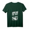 Damen Tierschutz T-Shirt mit V-Ausschnitt - Spreche Für Diejenigen Die Keine Stimme Haben, Süße Geschenkidee zu Geburtstag & Weihnachten