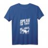 Damen Tierschutz T-Shirt mit V-Ausschnitt - Spreche Für Diejenigen Die Keine Stimme Haben, Süße Geschenkidee zu Geburtstag & Weihnachten
