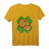 Wasserschwein auf 4 Blatt Klee Lustig St. Patrick's Day Langarmshirt – Humorvolles irisches Tierdesign für Feiern, Urlaub & Unterstützung des Erbes