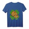 Wasserschwein auf 4 Blatt Klee Lustig St. Patrick's Day Langarmshirt – Humorvolles irisches Tierdesign für Feiern, Urlaub & Unterstützung des Erbes