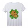 Wasserschwein auf 4 Blatt Klee Lustig St. Patrick's Day Langarmshirt – Humorvolles irisches Tierdesign für Feiern, Urlaub & Unterstützung des Erbes
