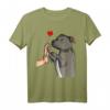 Staffordshire Bullterrier Liebe Hunde Geschenkidee T-Shirt - Lustiges & Vintage Hundemotiv für Hundehalter & Hundeliebhaber