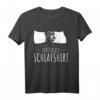 Zwergschnauzer Hunde Offizielles Schlafshirt – Bequeme Schlafkleidung für Hundeliebhaber, perfekte Geschenkidee für Familie & Freunde