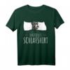 Zwergschnauzer Hunde Offizielles Schlafshirt – Bequeme Schlafkleidung für Hundeliebhaber, perfekte Geschenkidee für Familie & Freunde