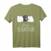 Zwergschnauzer Hunde Offizielles Schlafshirt – Bequeme Schlafkleidung für Hundeliebhaber, perfekte Geschenkidee für Familie & Freunde