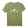 Herzschlag Zwergschnauzer T-Shirt – Für Hundebesitzer & Tierliebhaber, klassisch geschnitten