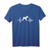Herzschlag Zwergschnauzer T-Shirt – Für Hundebesitzer & Tierliebhaber, klassisch geschnitten