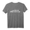 Zwergschnauzer Evolution T-Shirt für Hundeliebhaber & Hundebesitzer – Klassisch geschnitten, doppelt genähter Saum