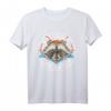 Eat Trash Hail Satan Raccoon T-Shirt – Provokantes Satanistisches Tiermotiv für Rock, Metal & Halloween Partys