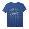 Nur ein Mädchen das Otter liebt T-Shirt – Süßes Otter Design für Tierfans, Zoo-Fans und Otter-Liebhaberinnen