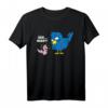 ÄÄH Miau?! Lustiges Tier-Spruch T-Shirt mit Vogel und Wurm Witz – Perfektes Geschenk für Tierliebhaber und Geburtstagsgäste