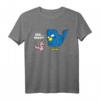 ÄÄH Miau?! Lustiges Tier-Spruch T-Shirt mit Vogel und Wurm Witz – Perfektes Geschenk für Tierliebhaber und Geburtstagsgäste