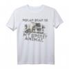 Eisbär ist mein geistiges Tier T-Shirt – Humorvolles Tierliebhaber-Shirt für Natur- und Tierfreunde