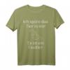 Ich spüre das Tier in mir - Faultier T-Shirt für Entspannung & Relax, Perfekt für Lazy Days & Stressfreie Momente