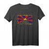 Free Tibet Flag T-Shirt – Unterstützung für Tibet, Menschenrechte & Unabhängigkeit
