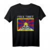 Free Tibet T-Shirt - Für Freiheit, Frieden und Menschenrechte bei Demonstrationen und Protesten