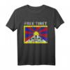 Free Tibet T-Shirt - Für Freiheit, Frieden und Menschenrechte bei Demonstrationen und Protesten