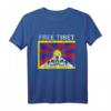 Free Tibet T-Shirt - Für Freiheit, Frieden und Menschenrechte bei Demonstrationen und Protesten