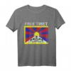 Free Tibet T-Shirt - Für Freiheit, Frieden und Menschenrechte bei Demonstrationen und Protesten