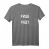 Free Tibet T-Shirt - Solidarität und Menschenrechte mit klassischem Design und doppeltem Saum