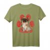 Tibetischer Spaniel Valentinstag Hund Love Paw T-Shirt – Lustiges Geschenk für Hundeliebhaber und Tierfreunde
