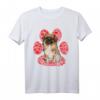 Tibetischer Spaniel Valentinstag Hund Love Paw T-Shirt – Lustiges Geschenk für Hundeliebhaber und Tierfreunde