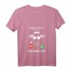 Damen Kuh T-Shirt mit V-Ausschnitt - Landwirt Geschenk für Bauern, Tierliebhaber & Traktorfans mit Spruch 'Meine Kühe rufen an'