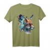 Fuchs Schmetterling Kunst Motiv Tier T-Shirt - Perfekt für Tierliebhaber und Naturfreunde