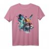 Fuchs Schmetterling Kunst Motiv Tier T-Shirt - Perfekt für Tierliebhaber und Naturfreunde