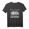 Offizielles Schlafshirt Katze - Niedlicher Pyjama Schlafanzug für Kinder und Erwachsene, Perfekt für Katzenliebhaber und als Geschenk