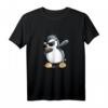 Dabbender Pinguin T-Shirt | Lustiges Tiermotiv mit Humor | Geschenk für Kinder, Teens & Erwachsene zu Geburtstag & Weihnachten