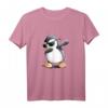 Dabbender Pinguin T-Shirt | Lustiges Tiermotiv mit Humor | Geschenk für Kinder, Teens & Erwachsene zu Geburtstag & Weihnachten