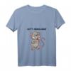 Damen Igitt Menschen Lustiges Ratten T-Shirt mit V-Ausschnitt - Humorvolles Tiermotiv für Damen und Herren