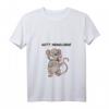 Damen Igitt Menschen Lustiges Ratten T-Shirt mit V-Ausschnitt - Humorvolles Tiermotiv für Damen und Herren