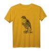 Falke Raubvogel Motiv T-Shirt - Tier- und Vogeldesign, klassisch geschnitten, doppelt genähter Saum