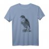 Falke Raubvogel Motiv T-Shirt - Tier- und Vogeldesign, klassisch geschnitten, doppelt genähter Saum