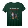 The Anatomy Of A Bernese Mountain Dog T-Shirt – Lustiges Tier Design für Hunde-Liebhaber, Hundebesitzer & Tierfreunde, Perfektes Geschenk für jeden Anlass