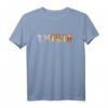 Kinder T-Shirt mit Vorname Emilia aus Tier-Buchstaben – Süßes Geschenk für Mädchen mit Tiermotiven