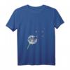Damen Exotisches Flamingo T-Shirt mit Pusteblume - Rosa Vogel Motiv für Sommer, Zoo & Tropen