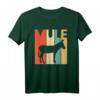 Lustiges Retro Maultier Tier T-Shirt – Perfektes Geschenk für Tierliebhaber zu Weihnachten, Geburtstag & Halloween