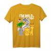I'm Wild and 2 - Safari Tier Geburtstag T-Shirt für 2-Jährige Kinder, Zoo- und Dschungel-Motto, Geschenkidee für Jungen und Mädchen